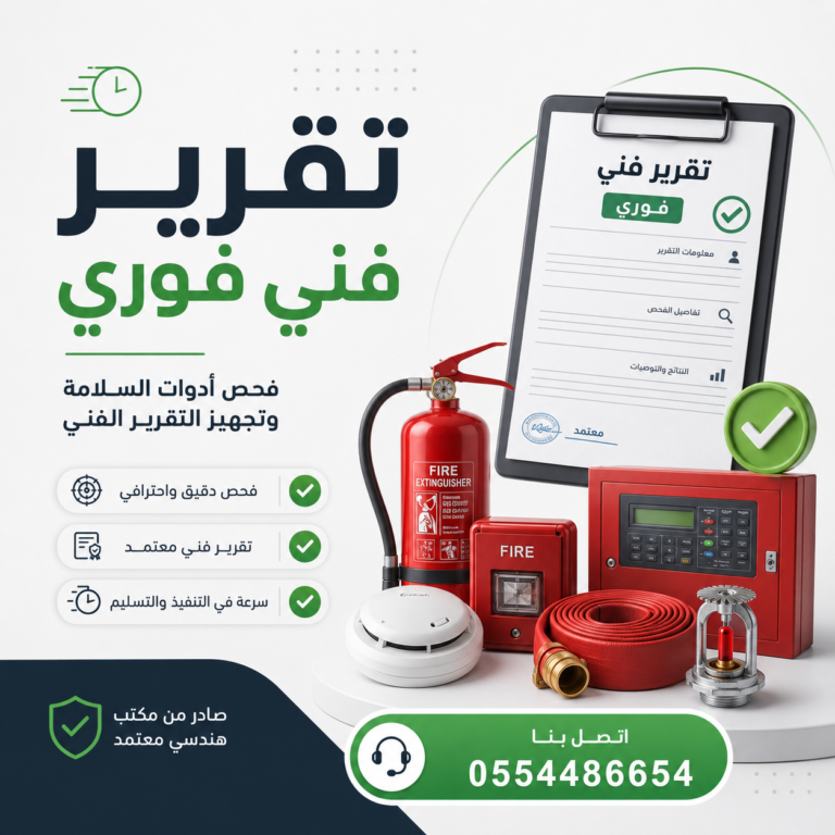 تقرير-فني-فوري-رقم-التقرير-الفني-هندسي-سلامة-بلدي