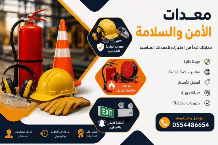 معدات-الامن-والسلامة-معدات-سلامة-ادوات-سلامه-اجهزة-امن-وسلامه