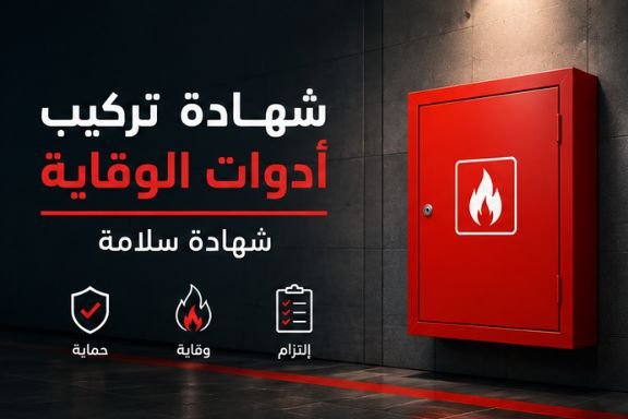 شهادة-تركيب-أدوات-الوقاية-و-شهادة-سلامة-لأنظمة-الوقاية-والحماية-من-الحريق