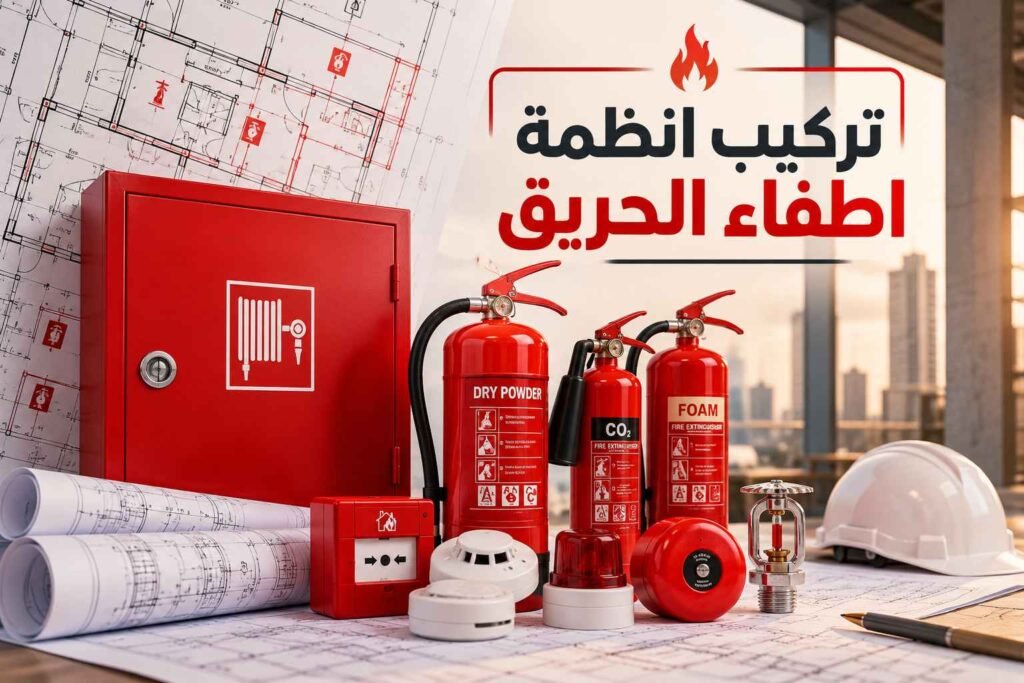 تركيب اطفاء الحريق