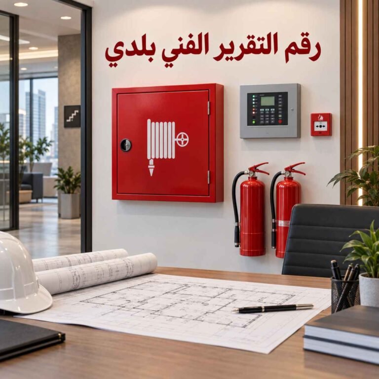 رقم التقرير الفني بلدي