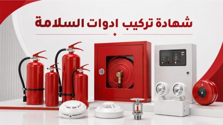 شهادة-تركيب-ادوات-السلامة