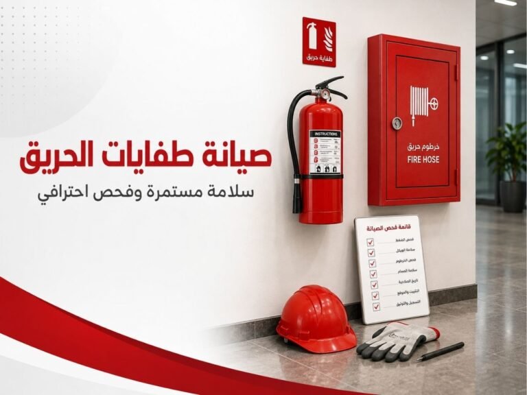 صيانة-طفايات-الحريق-طفاية-حريق