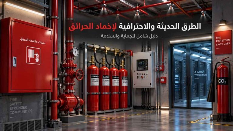 طرق إخماد الحريق
