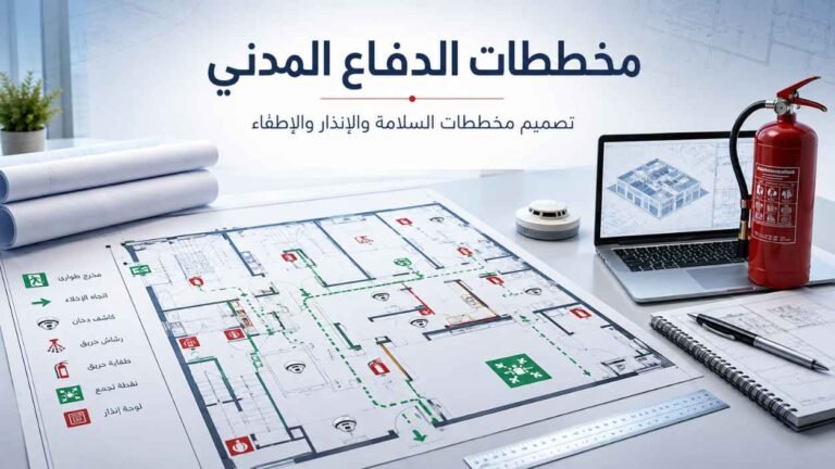 مخططات-الدفاع-المدني-السلامة-المعتمدة